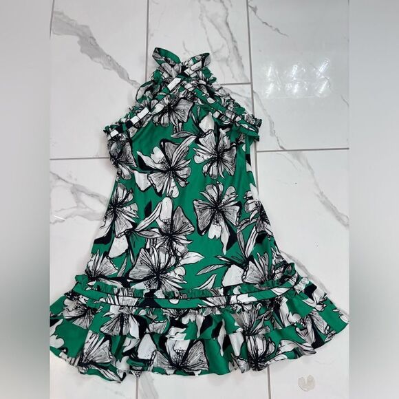 NEW ALEXIS Erika Dress in Emerald Floral Sz M NWOT - Picture 4 of 10